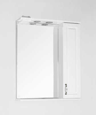 Зеркальный шкаф Style Line Олеандр-2 65/С, белый Style Line ЛС-00000050, Белый