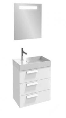 Мебель для ванной Jacob Delafon Rythmik 60 см, 3 ящика, белая