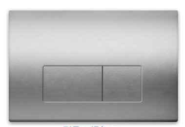 Кнопка для инсталляции CeramaLux серебро BC-011, серебро