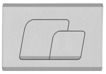 Кнопка для инсталляции CeramaLux серебро MC-011, серебро
