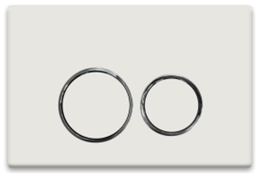 Кнопка для инсталляции CeramaLux DC-014 белый, белый глянец