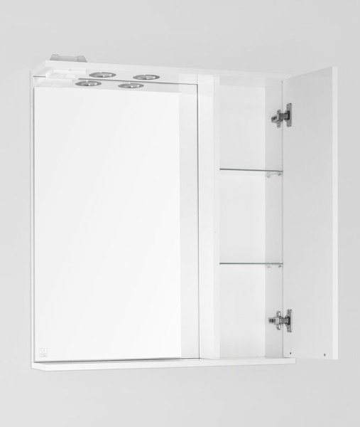Зеркальный шкаф Style Line Жасмин 70/С Style Line ЛС-00000042, Белый