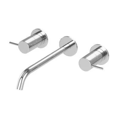 Смеситель для раковины встраиваемый CEZARES LEAF-BLI3L-20-L-01-W0, Хром