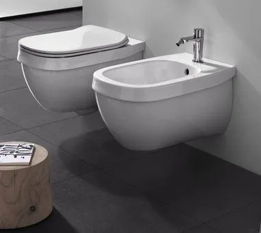 Чаша для унитаза подвесного Hatria Abito YXX601 - купить в Москве по низкой цене в интернет-магазине с доставкой по всей России | HITsant Чаша для унитаза подвесного Hatria Abito YXX601