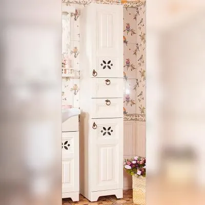 Пенал Бриклаер КАНТРИ 35 см, бежевый дуб прованс