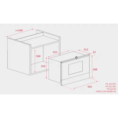 Микроволновая печь Teka MS 622 BIS L