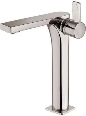 Смеситель Paffoni Rock RO081ST для раковины, сталь