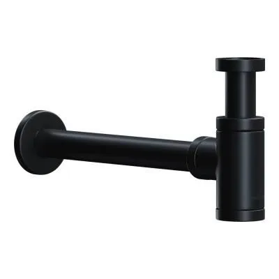 Сифон бутылочный для раковины Ceramica Nova 70001MB черный матовый