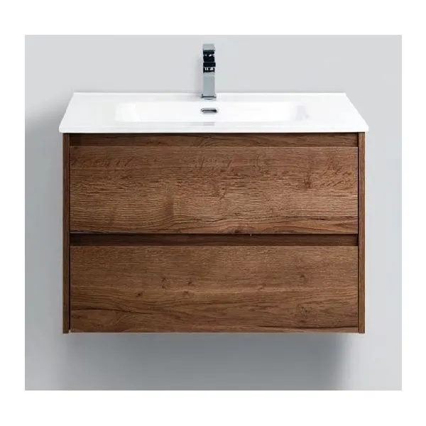 Мебель для ванной BelBagno Kraft KRAFT-800-2C-SO-RT 80 rovere tabacco