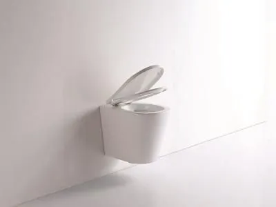 Унитаз подвесной CeramaLux NS-5178, Бело-Глянцевый