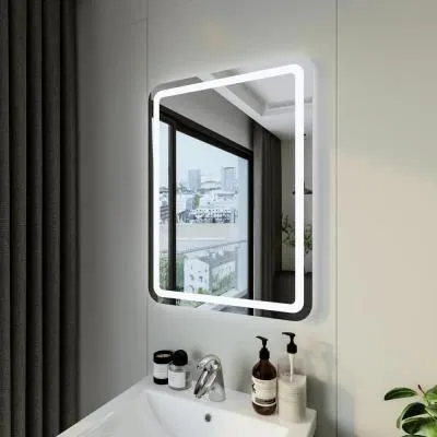 Зеркало Бриклаер Эстель-1 60 с подсветкой LED, на взмах руки