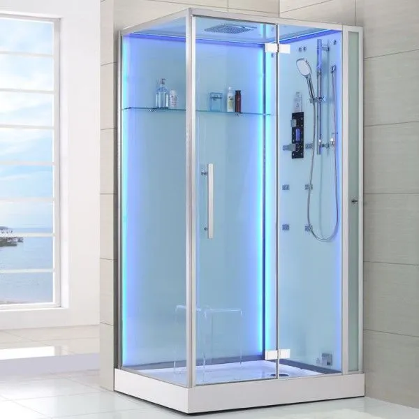Душевая кабина Eago Malmo DZ990F12 (R) белое стекло