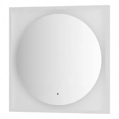 Зеркало с LED-подсветкой настенное Defesto Eclipse DF 2237R 70x70 белый