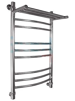 Полотенцесушитель водяной Energy Prestige Modus 80x50 с полкой, хром