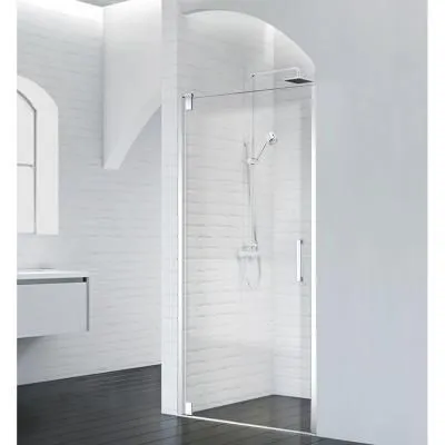 Душевая дверь в нишу BelBagno MARMI-B-1-80-C-Cr хром - купить в Москве по низкой цене в интернет-магазине с доставкой по всей России | HITsant Душевая дверь в нишу BelBagno MARMI-B-1-80-C-Cr хром