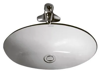 Встраиваемая овальная раковина 42 см ARROW AP402E - купить в Москве по низкой цене в интернет-магазине с доставкой по всей России | HITsant Встраиваемая овальная раковина 42 см ARROW AP402E