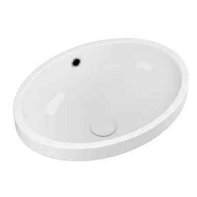 Раковина под столешницу D&K Venice белая 605*440*205мм (DT1021716) - купить в Москве по низкой цене в интернет-магазине с доставкой по всей России | HITsant Раковина под столешницу D&K Venice белая 605*440*205мм (DT1021716)