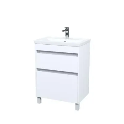 Тумба с умывальником, напольная, 60 см, белый, Zodiac X, IDDIS, (ZDX60WFi95K)