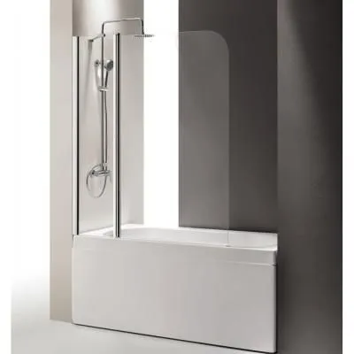 Шторка на ванну Cezares Eco ECO-O-V-11-120/140-C-Cr 120 прозрачное стекло - купить в Москве по низкой цене в интернет-магазине с доставкой по всей России | HITsant Шторка на ванну Cezares Eco ECO-O-V-11-120/140-C-Cr 120 прозрачное стекло