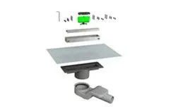 Душевой лоток BONOMINI (6825WX20SWZ) - купить в Москве по низкой цене в интернет-магазине с доставкой по всей России | HITsant Душевой лоток BONOMINI (6825WX20SWZ)