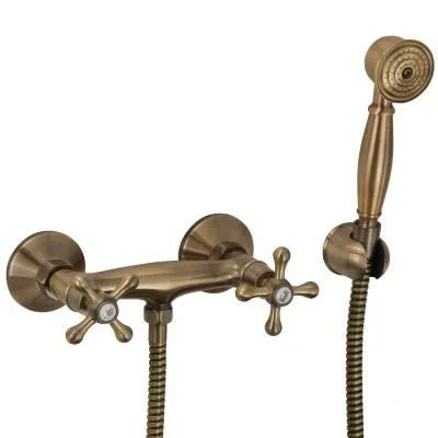 Смеситель для душа внешний, с ручным душем, бронза Veragio AGATHA VR.AGT-3731.BR