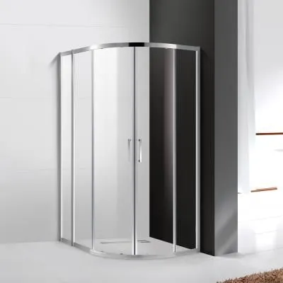 Душевой уголок Cezares Molveno MOLVENO-RH-2-110/90-C-Cr-IV 110x90x195 стекло прозрачное/профиль хром