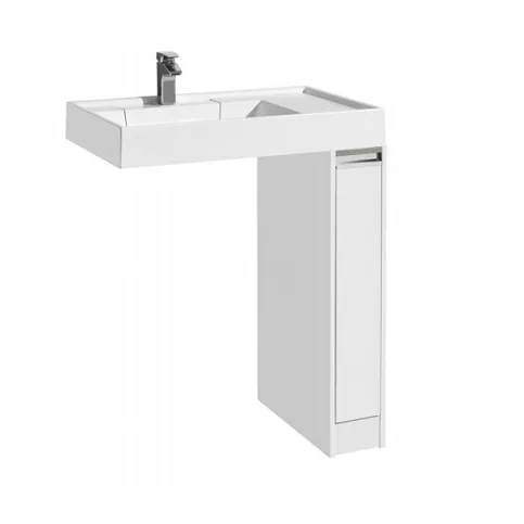 Мебель для ванной Aquaton Лондри 1A236101LH010 20 белый глянец