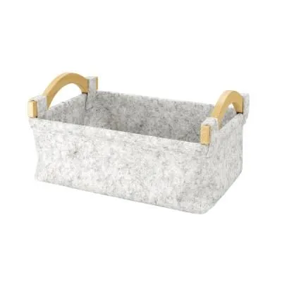 Корзина для хранения WasserKRAFT Aula WB-110-L серый