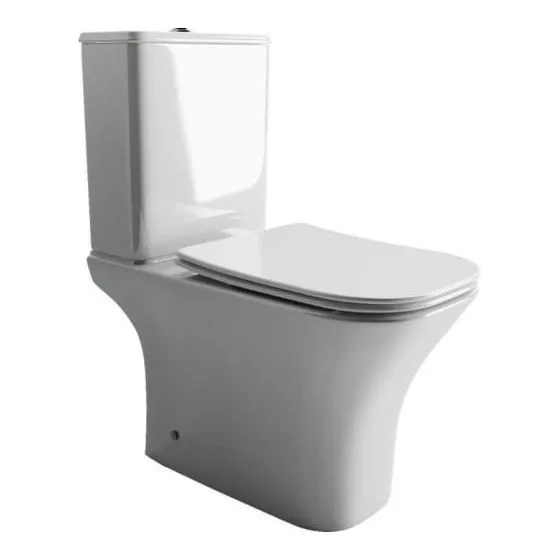 Чаша унитаз-компакта Ceramica Nova Alfa Rimless CN9002-B