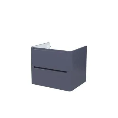 Тумба подвесная, 60 см, темно-серый, Edifice, IDDIS, EDI60D0i95 подходит умыв. 0106000i28