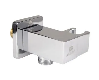 Наст.кронштейн KAISER д/соед. душ/шланга кв.с держ. (0048)