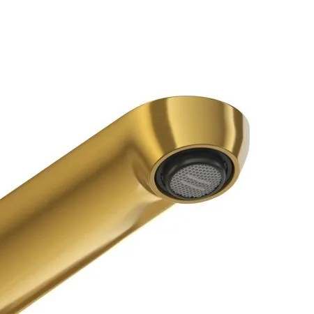 Смеситель для раковины встраиваемый CEZARES STYLUS-BLI1-BORO-W0, Брашированное золото