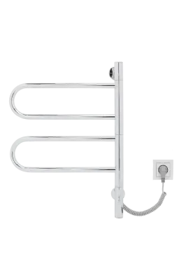 Полотенцесушитель электрический Vincea VTD-1R1CE 44x60 хром - купить в Москве по низкой цене в интернет-магазине с доставкой по всей России | HITsant Полотенцесушитель электрический Vincea VTD-1R1CE 44x60 хром