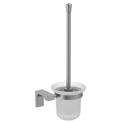 Ершик для унитаза подвесной Frap F3YF06SN10PC-9ZB, оружейная сталь - купить в Москве по низкой цене в интернет-магазине с доставкой по всей России | HITsant Ершик для унитаза подвесной Frap F3YF06SN10PC-9ZB, оружейная сталь
