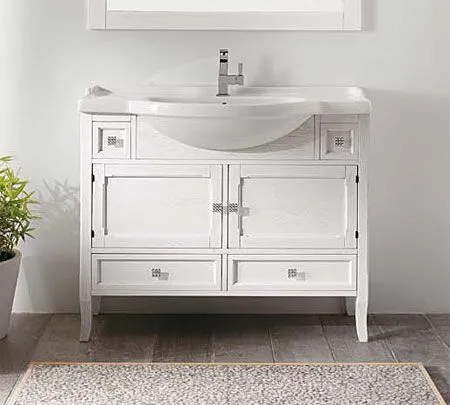 Мебельная раковина Eban Arianna 105 - купить в Москве по низкой цене в интернет-магазине с доставкой по всей России | HITsant Мебельная раковина Eban Arianna 105