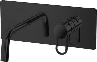 Смеситель Paffoni Joker JK105NO для раковины, черный