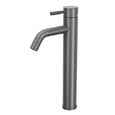 Смеситель для умывальника высокий RUSH Melos (SUS1101-12Grey)