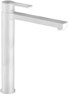 Смеситель Paffoni Ringo RIN081BO для раковины, белый матовый