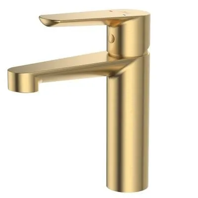 Смеситель для раковины D&K Bayern.München матовое золото (DA1562107) - купить в Москве по низкой цене в интернет-магазине с доставкой по всей России | HITsant Смеситель для раковины D&K Bayern.München матовое золото (DA1562107)