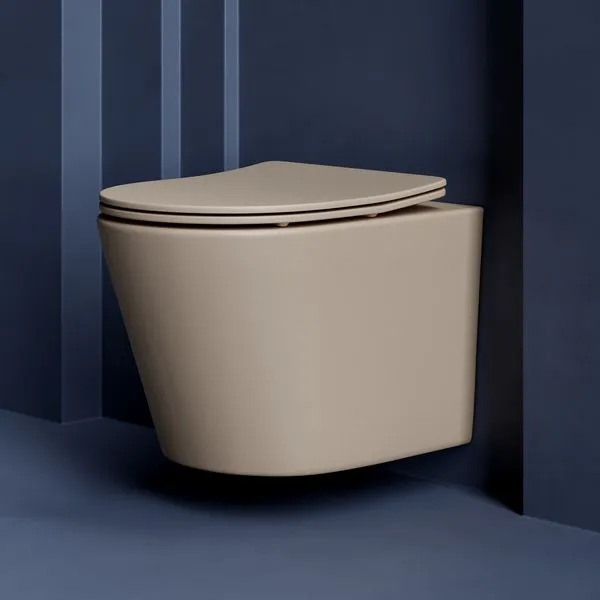 Унитаз подвесной Ceramica Nova Balearica CN6000MC капучино матовый