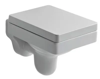 Чаша для подвесного унитаза Kerasan Cento 3514 bi прямоугольная Чаша для подвесного унитаза Kerasan Cento 3514 bi прямоугольная