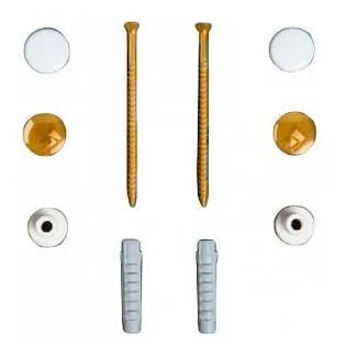 Крепеж к полу для унитаза и биде Simas F90oro золото