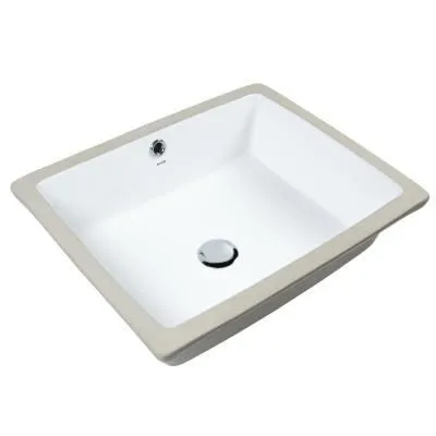 Раковина встраиваемая под столешницу 50,5*40*18,5см прямоугольная белая с переливом BOND S99-500 - купить в Москве по низкой цене в интернет-магазине с доставкой по всей России | HITsant Раковина встраиваемая под столешницу 50,5*40*18,5см прямоугольная белая с переливом BOND S99-500