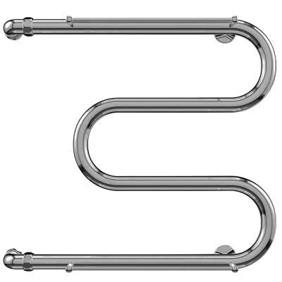 Полотенцесушитель водяной Terminus Эконом М-обр AISI 32х2 500х600 с полкой