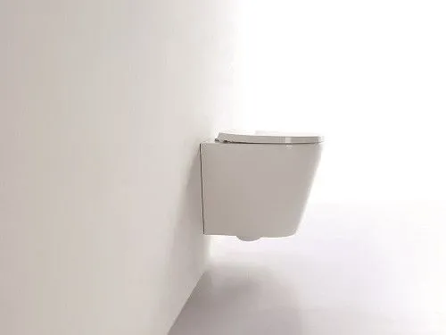 Унитаз подвесной CeramaLux NS-5178, Бело-Глянцевый