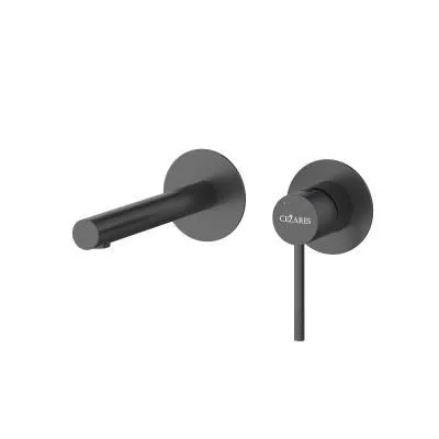 Смеситель для раковины встраиваемый CEZARES RELAX-BLI2-2-NOP-W0, Черный матовый