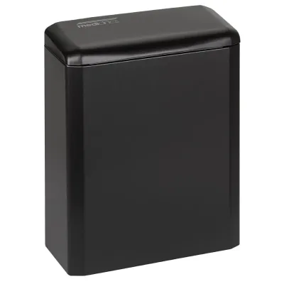 Контейнер для утилизации гигиенических салфеток 6л Mediclinics PP0006B, 
Черный матовый