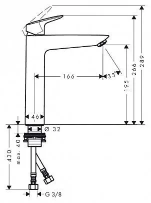 Смеситель Hansgrohe Logis 71091000 для раковины - купить в Москве по низкой цене в интернет-магазине с доставкой по всей России | HITsant Смеситель Hansgrohe Logis 71091000 для раковины