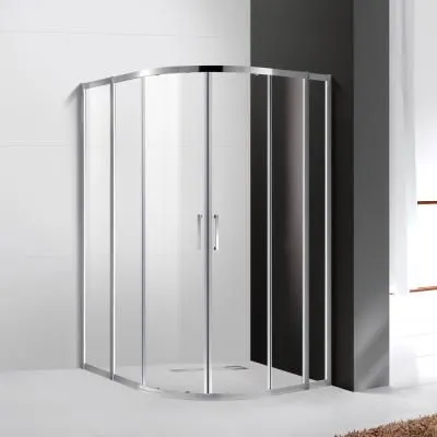 Душевой уголок Cezares Molveno MOLVENO-RH-22-120/110-C-Cr-IV 120x110x195 прозрачное/хром