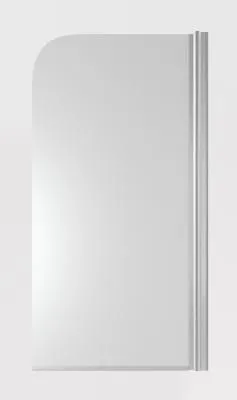 Шторка для ванны поворотная Timo TCM-80/02F-6 на монопетле 1400*800, стекло матовое 6 мм (T32)